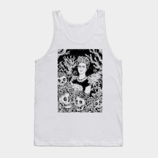 Frida (white) Tank Top